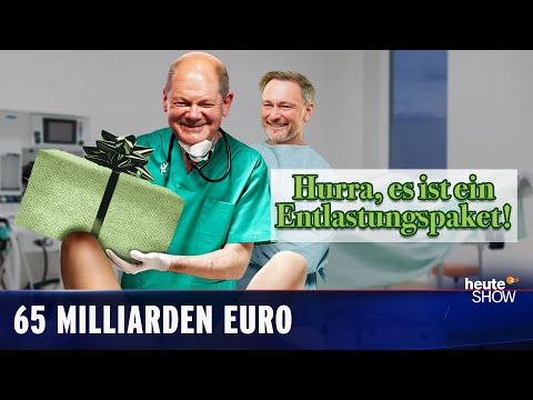 Verhindert das neue Entlastungspaket den „Wutwinter“? | heute-show vom 09.09.2022