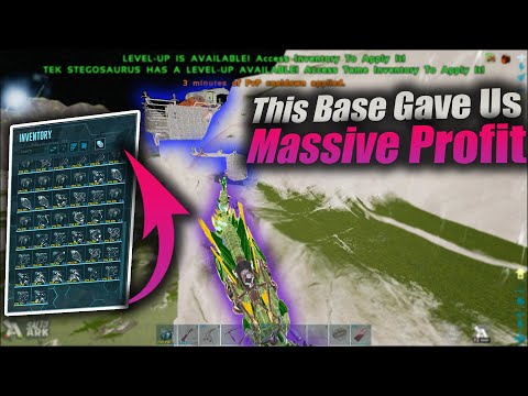 This Base Gave Us Massive Profit... | Ark Survival Evolved