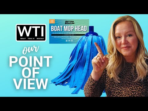 Better Boat Synthetic Chamois Mop Heads - WTI product video review