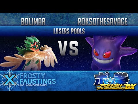 FFX - POKKEN DX LOSERS POOLS - Bolimar (Decidueye) vs InC | RoksoTheSavage (Gengar)