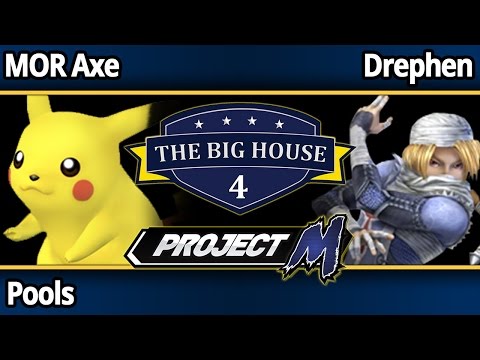 TBH4 PM - MOR Axe (Pikachu) vs Drephen (Sheik/Ness) - Pools