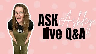 Crocheting Full Time- Ask Ashley Crochet Business Q&A Episode 59
