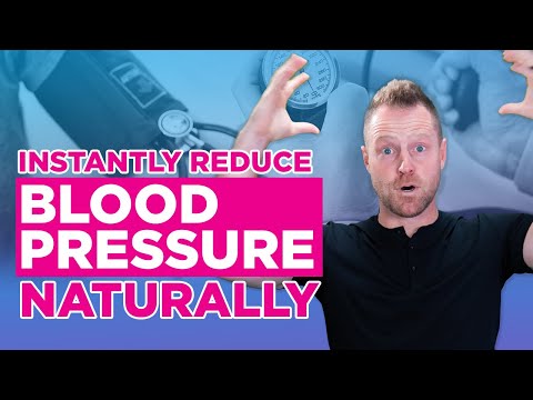 How to Lower Blood Pressure INSTANTLY - The NATURAL Way