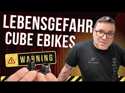 LIFE-threatening recall campaign ⚠️⚡2025 CUBE EBIKES Almost all 2025 Cube Bosch motors affected