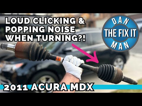 2007 - 2013 Acura MDX - How to Replace CV Axle Assembly - Front Driver's Side CV Joint Replacement!