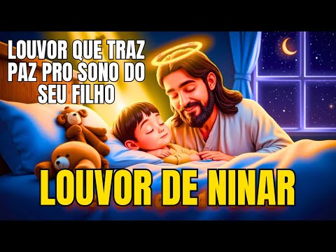 Nos Braços de Jesus | Música Infantil Gospel para Criança Dormir Bem