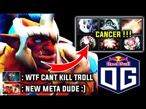 Topson With Most Cancer New Meta Build In Epicenter Major - Cant kill Him At All Dota 2