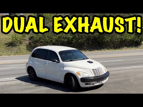 We Put DUAL EXHAUST on a PT CRUISER!
