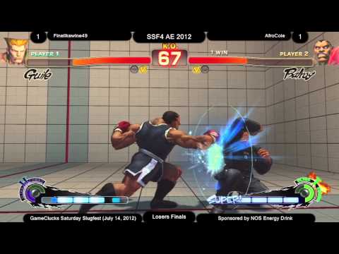 Finelikewine49 (GU) vs AfroCole (BI/BA/DH) - Losers Finals - AE 2012 - GameClucks Saturday Slugfest