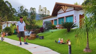 ELE TRANSFORMOU SEU SÍTIO EM UM PARAÍSO NAS MONTANHAS DE MINAS