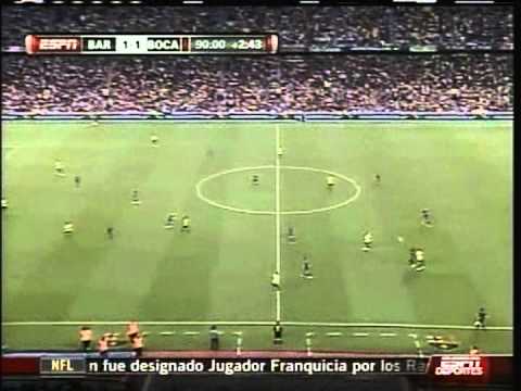 2008 (August 16) Barcelona (Spain) 2-Boca Juniors ...