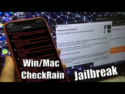 CheckRa1n - iOS 15 and 15.5 - 14.8.1 Jailbreak with PC