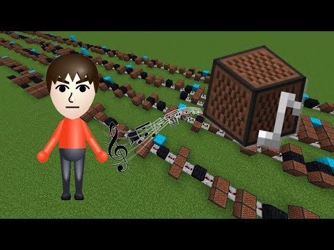 orti - Minecraft: Mii Channel Music with Note Blocks