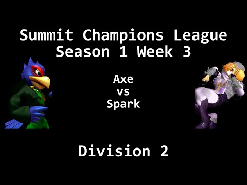 SCL1.3 - Axe (Falco) vs Spark (Sheik) - Division 2