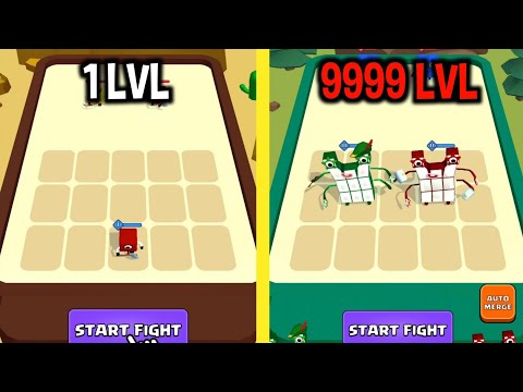 MAX LEVEL in Merge Cube Number: Color Block Game