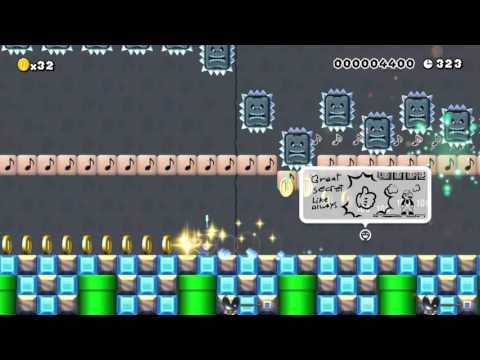 Marios travel 4-3 Pyramid Puzzle by Tricky - Super Mario Maker - No Commentary 1AF