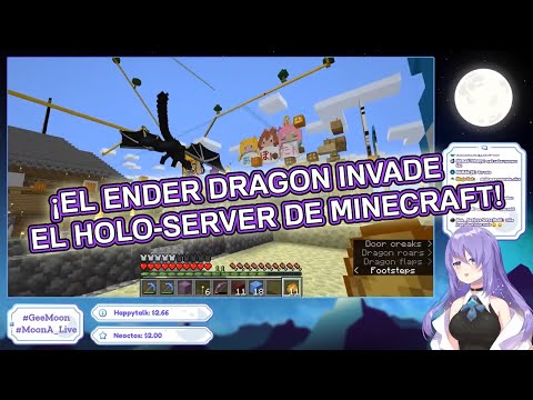 ¡Dragon Ender invade el servidor Holo-Minecraft!