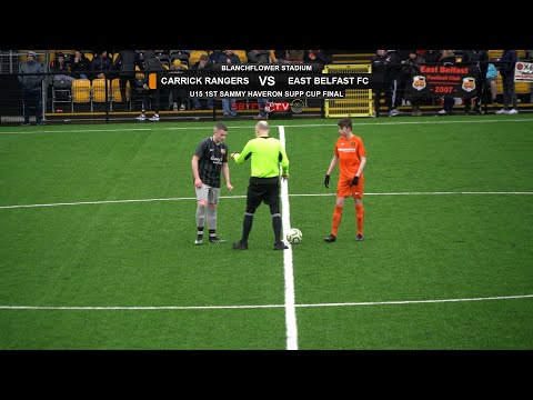 Carrick Rangers v East Belfast - Under 15 Sammy Haveron First Divison Cup Final - February 2022