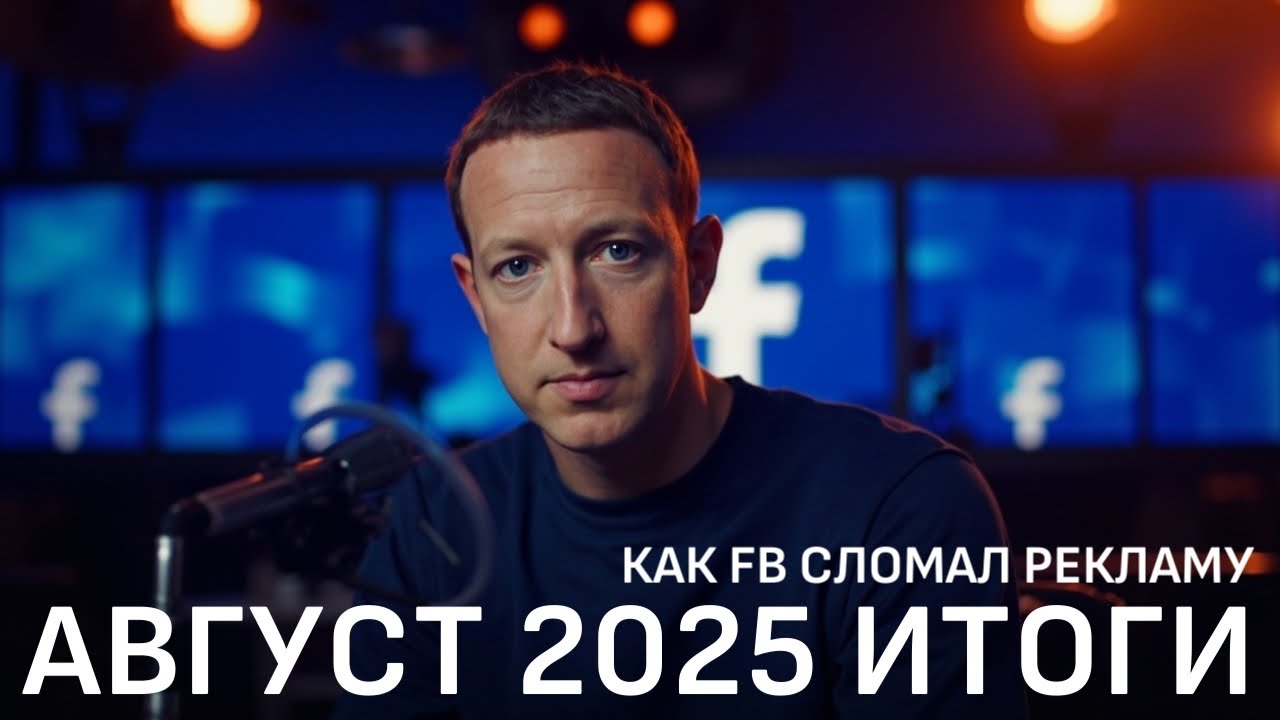 Как сломалась реклама в Facebook | Август 2025 итоги | худший месяц за 5 лет ? | ttshop-acss.