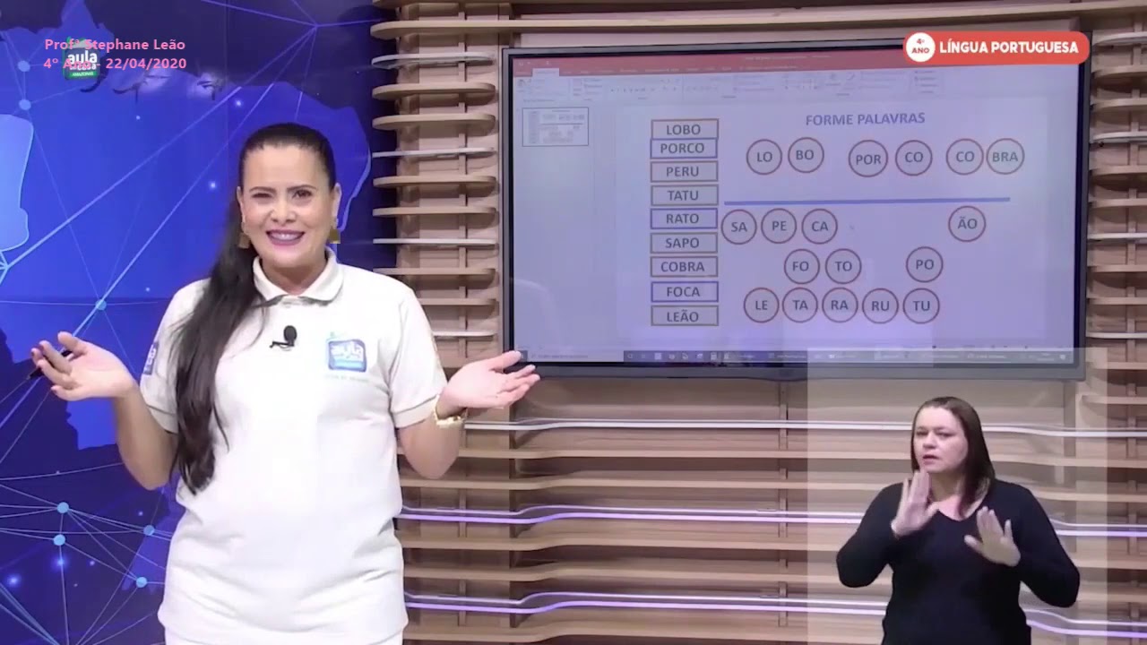 AULA EM CASA 4º ANO ENSINO FUNDAMENTAL - PORTUGUÊS - DATA: 22/04/2020