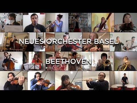 Neues Orchester Basel / L. van Beethoven - Symphony No. 7 - II. Allegretto ––– COVID-19