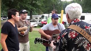 Jammin with Jamie Johnson of The Grascals.. Little Cabin Home On The hill