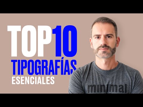 TOP 10 TYPOGRAPHIES you must have in graphic design