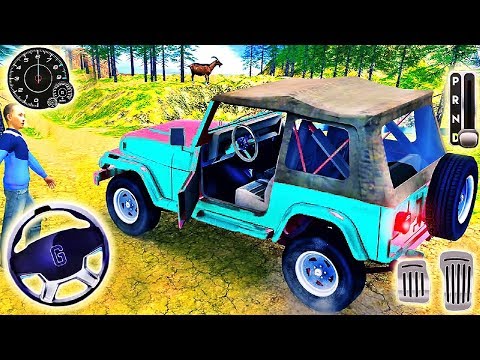 Offroad Cruiser Driving Simulation - 4x4 Mountain Jeep Adventure - Android gameplay