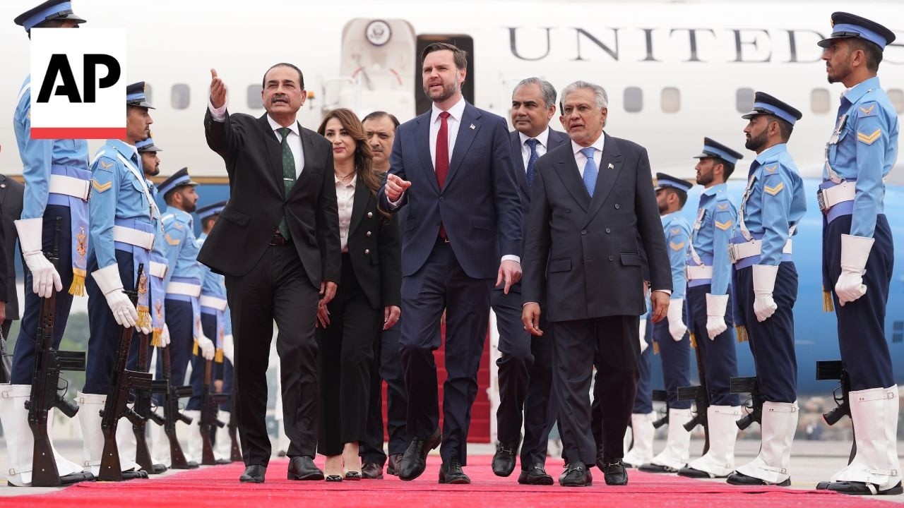 Video | US and Iranian delegations arrive in Pakistan for talks