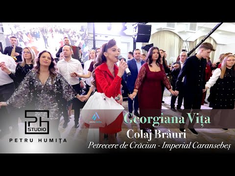 Georgiana Vita & Formatia Timisul - Colaj Brauri | Petrecere de Craciun 2025🎄 Imperial Caransebes