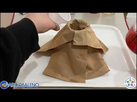 ESPERIMENTO PER BAMBINI - IL VULCANO