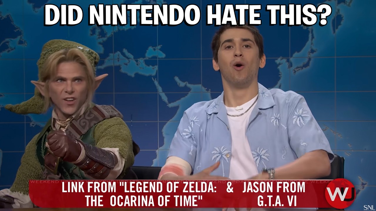 What Nintendo Actually Thinks of the Zelda vs. GTA6 SNL Skit - YouTube