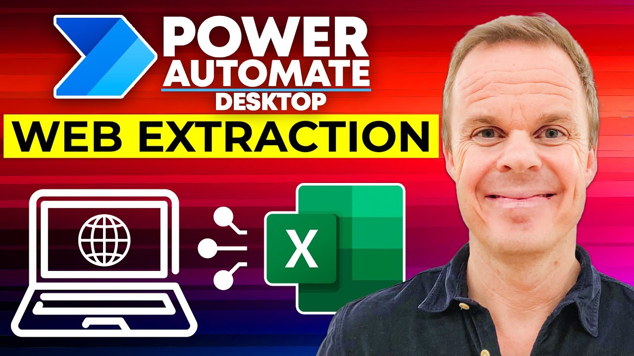 Web Extraction in Microsoft Power Automate Desktop - Full Tutorial