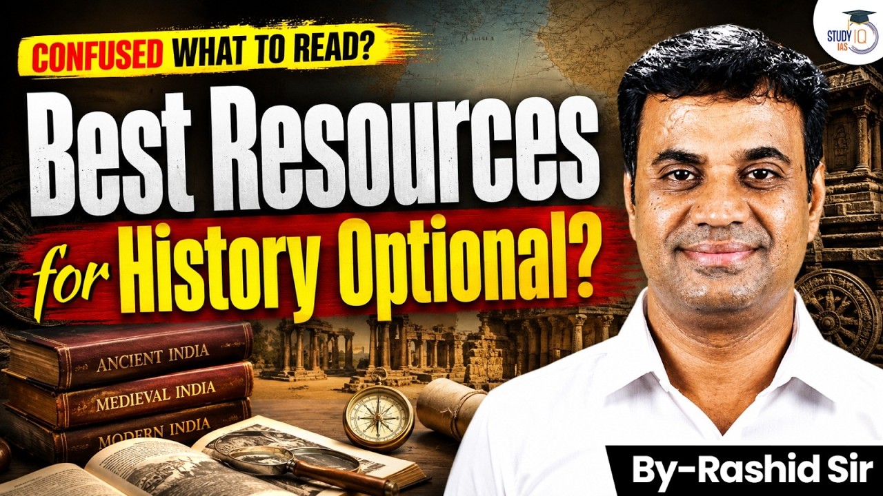 Best Study Resources for UPSC History Optional? | Complete Guidance | StudyIQ IAS