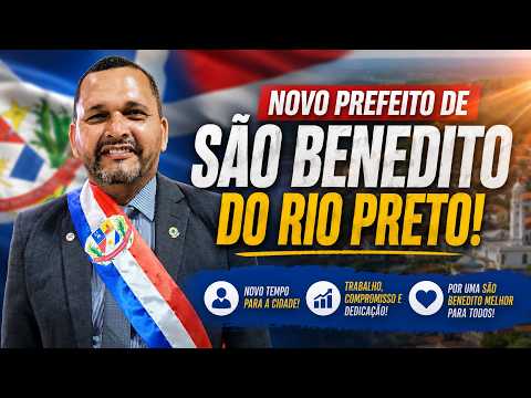 POSSE OFICIAL: O novo comando de São Benedito do Rio Preto
