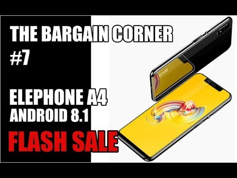 ELEPHONE A4 4G Smartphone - Android 8.1 - 3GB+16GB