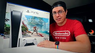 Unboxing the PlayStation 5 Disc Edition (Horizon Forbidden West)