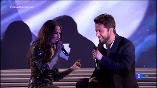 Malú y Manuel Carrasco &#39;Que nadie&#39; | Especial Navidad Manuel Carrasco - 24/12/2018 | @NoticiasMalu