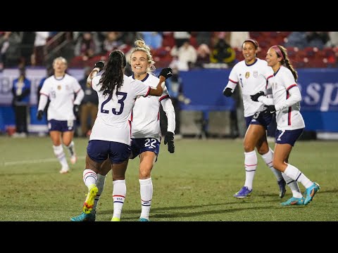 USWNT vs. Iceland: Kristie Mewis Goal - Feb. 23, 2022