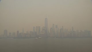 EarthCam Live:  Canadian Wildfire Smoke Reaches New York City