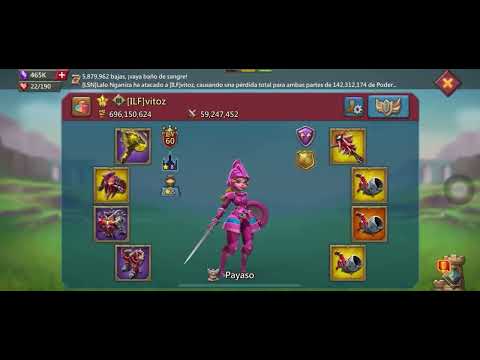 LORDS MOBILE - OBJETIVOS CON MÁS DE 20M DE TROPAS ARDIENDO EN LLAMAS 🔥