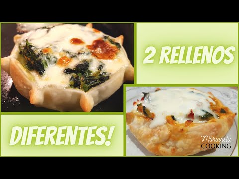 EMPANADAS DE VERDURAS (CON 2 RELLENOS) - Marianela COOKING