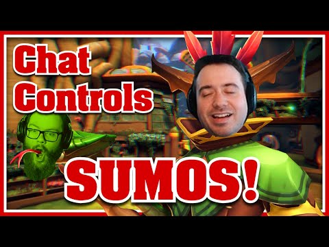 Chat Controls My Character... in SUMOS! ft. @omgitskami - Paladins Mal'Damba Gameplay