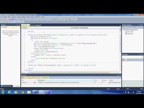 {VB.NET}∞Tutorial 4 - Grab Text From a Website