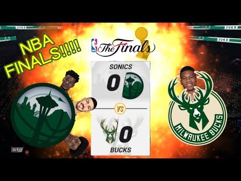 THE NBA FINALS!!!!! - Sonics EP 37 (S2) - NBA 2K19 MyLeague