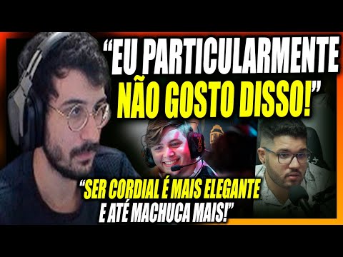 REVOLTA REAGINDO AO THULIO NO COMBO FALANDO SOBRE COMEMORAÇÕES EXAGERADAS DE JOGADORES