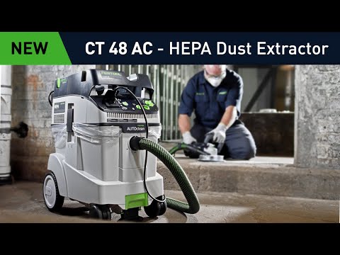NEW CT 48 E AC HEPA Dust Extractor