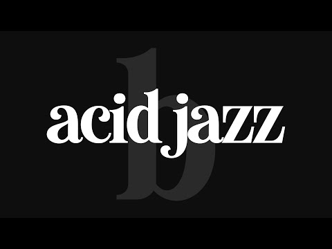 Aesthetic Acid Jazz 1 - Black Screen - 1 Hour Acid Jazz Mix