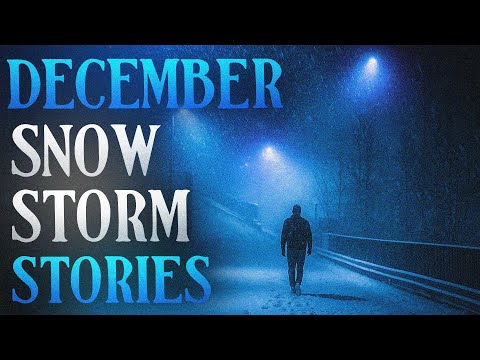 10 True Scary December Snowstorms Horror Stories | Mr. Skeleton