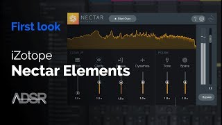 Video thumbnail for iZotope Nectar Elements - First Look by ADSR Music Production Tutorials